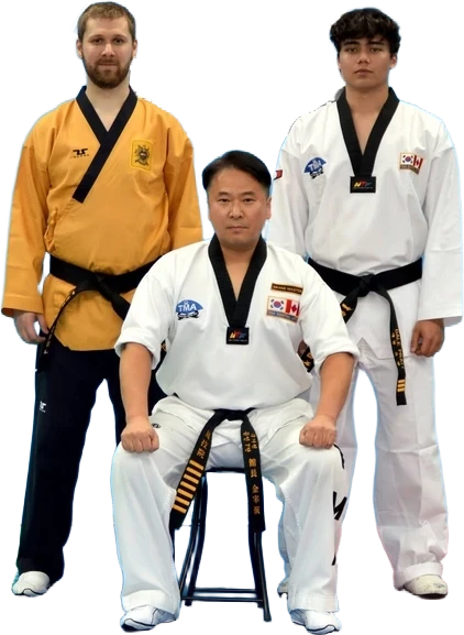 Taekwondo student